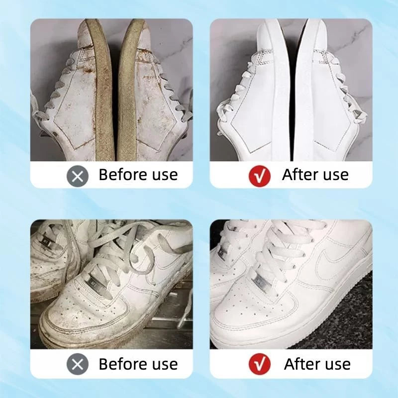 Multi-Purpose Shoe Cleaning Cream Water-Free Clean Quick Clean Wipe Powerful Decontamination