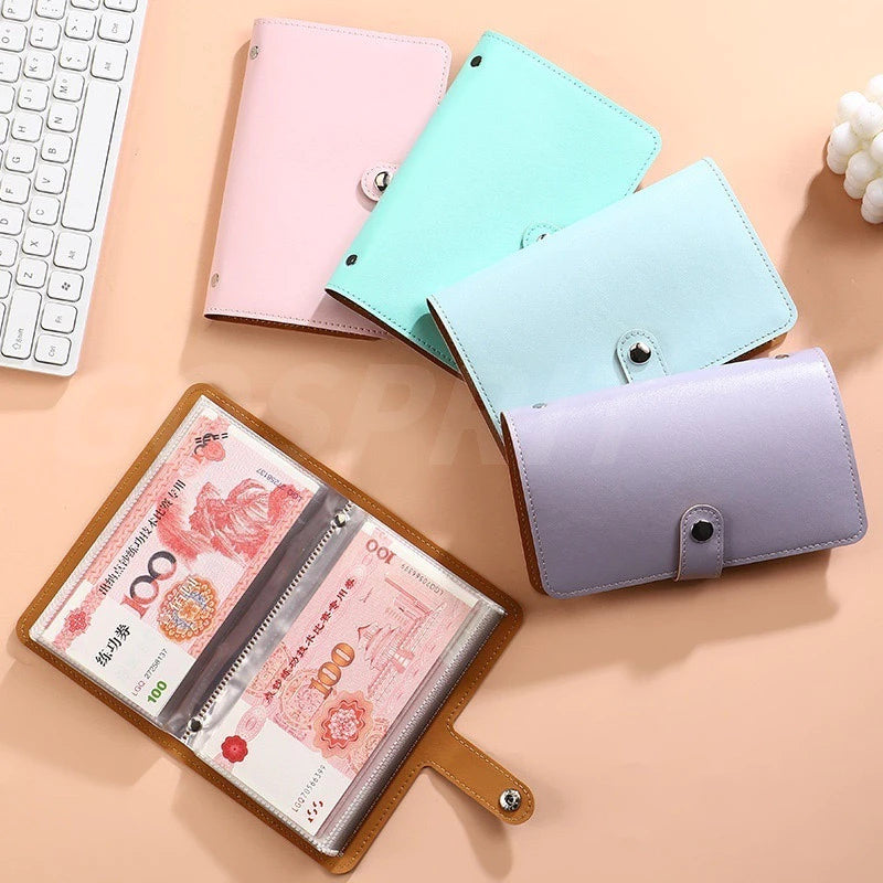 100 Days Envelope Challenge Budget Binder Money Savings Notebook Cash Storage Book Money