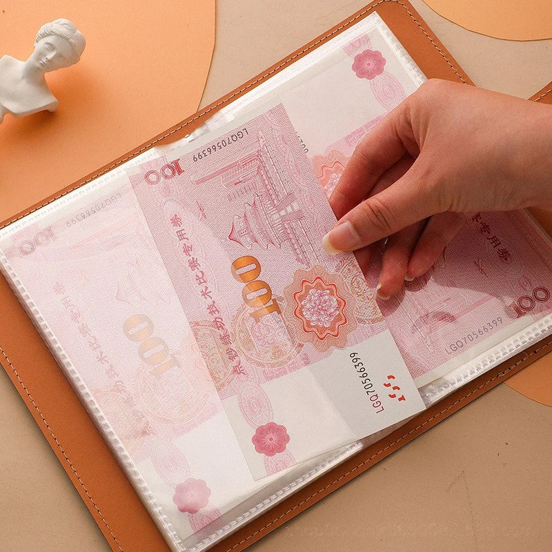 100 Days Envelope Challenge Budget Binder Money Savings Notebook Cash Storage Book Money