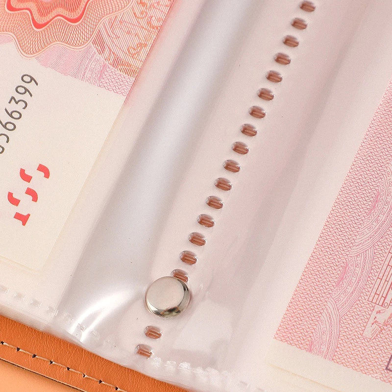 100 Days Envelope Challenge Budget Binder Money Savings Notebook Cash Storage Book Money