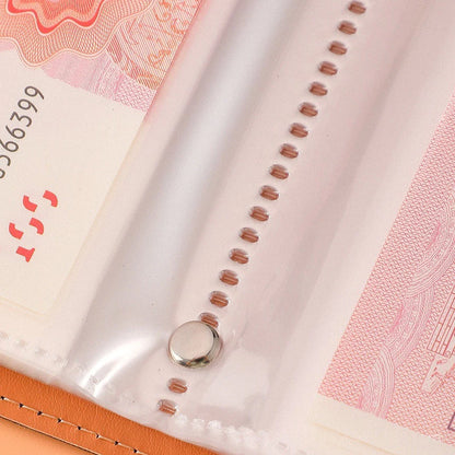 100 Days Envelope Challenge Budget Binder Money Savings Notebook Cash Storage Book Money