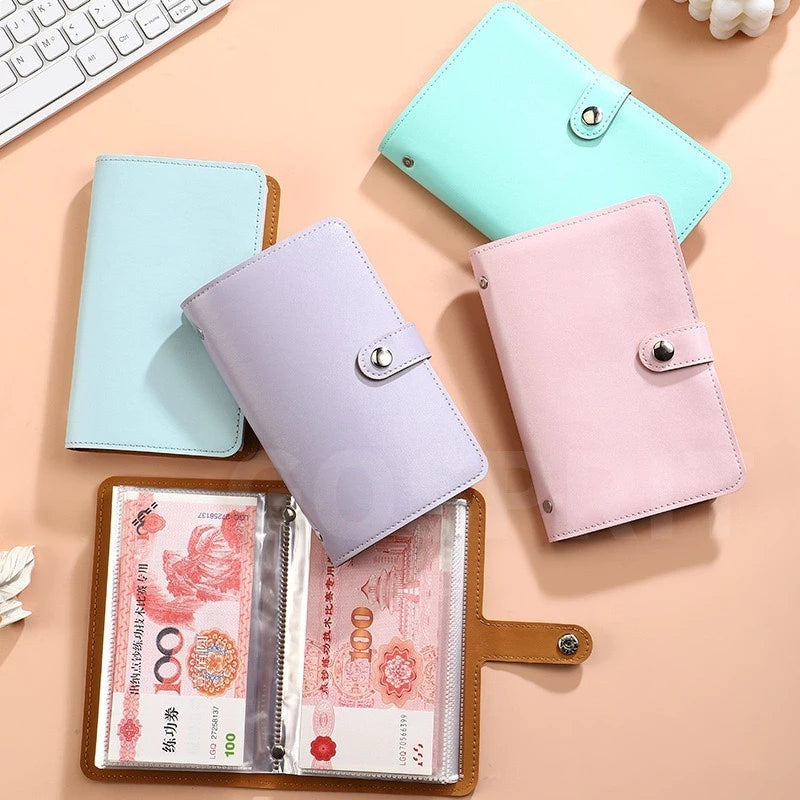 100 Days Envelope Challenge Budget Binder Money Savings Notebook Cash Storage Book Money