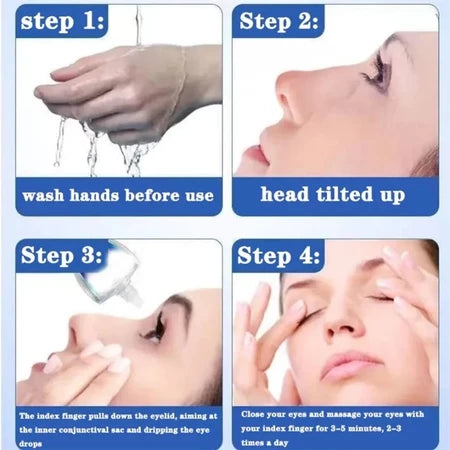 Blueberry Eye Drops 13g – Relieves Dry, Itchy Eyes, Redness, Fatigue & Blurred Vision