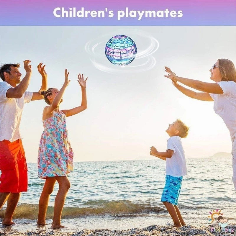 Flynova Pro Flying Ball Rotating Magic Drone Flying Boomerang Balls Hand Controlled Fidget Kids Toy