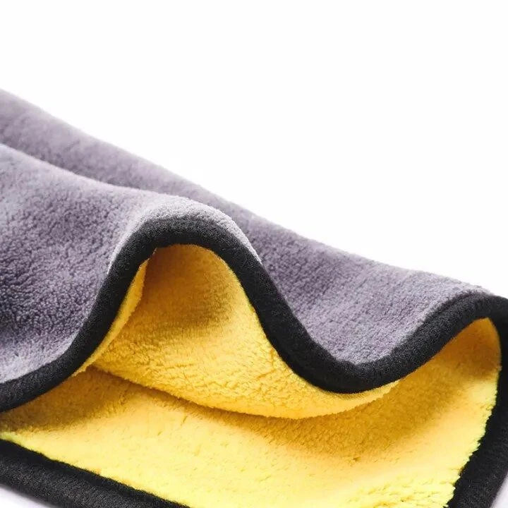 BUY 1 TAKE 4 Double-sided thick towel home car coral fleece super absorbent towel hand towel