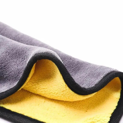 BUY 1 TAKE 4 Double-sided thick towel home car coral fleece super absorbent towel hand towel