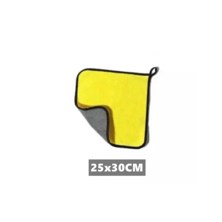 BUY 1 TAKE 4 Double-sided thick towel home car coral fleece super absorbent towel hand towel