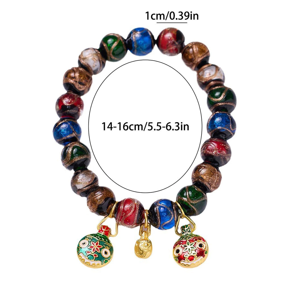 Three Gold-Eating Beast Bracelet Bringing Fortune and Blessings Ash Glass Bracelet Five-Color Ash