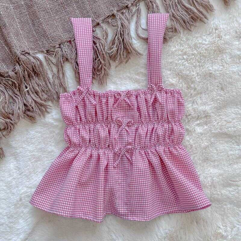 Penelope Coquette Ribbon Top L Meraki Manila Fabric Fit