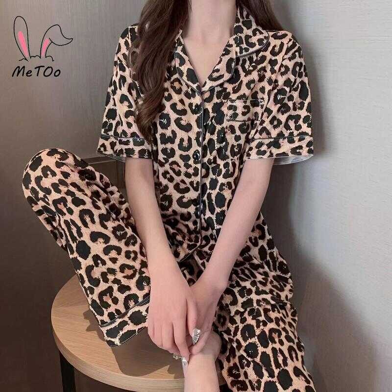 Metoo Cotton Pantulog For Women Terno Pama Fashional New Design Sleepwear Loungewear Clothes