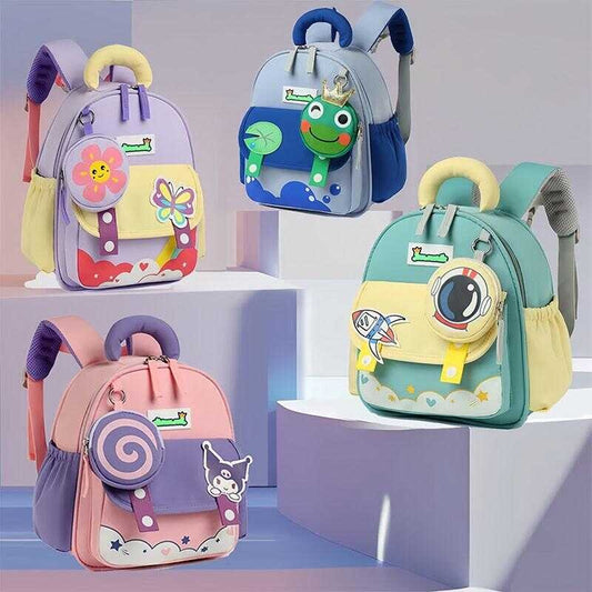 Kindergarten School Bag Kuromi Bagpack For Colorful Sutible 3-6 Ages Kids New