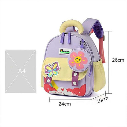 Kindergarten School Bag Kuromi Bagpack For Colorful Sutible 3-6 Ages Kids New
