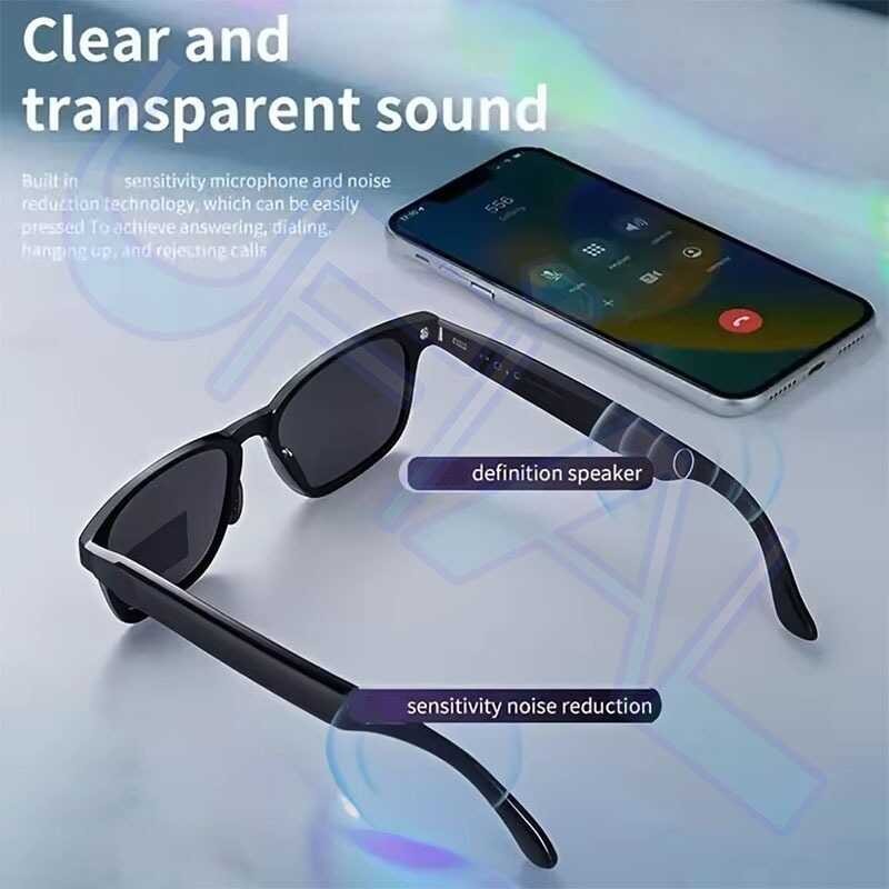 V1 Pro Smart Glasses Wireless Bluetooth Sunglasses Remote Control Photography Music Voice Assis