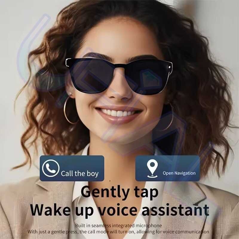 V1 Pro Smart Glasses Wireless Bluetooth Sunglasses Remote Control Photography Music Voice Assis