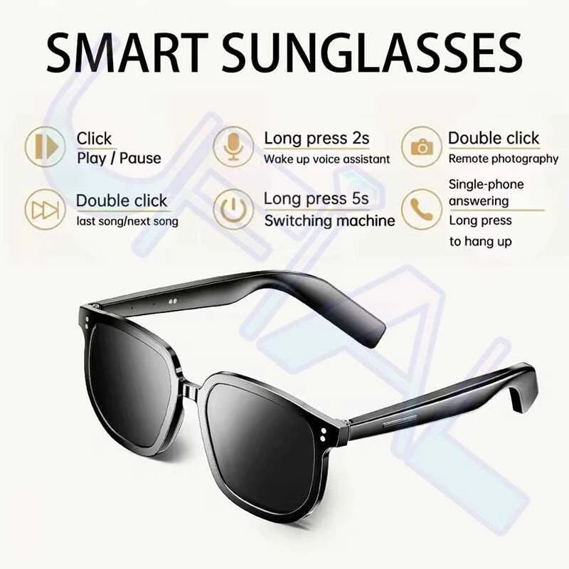 V1 Pro Smart Glasses Wireless Bluetooth Sunglasses Remote Control Photography Music Voice Assis