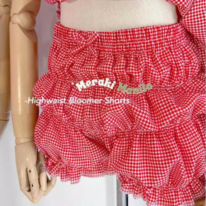 Women's Polly Bloomer Coquette Shorts By Meraki Manila - Bottom, Womenswear Fabric Fit 203